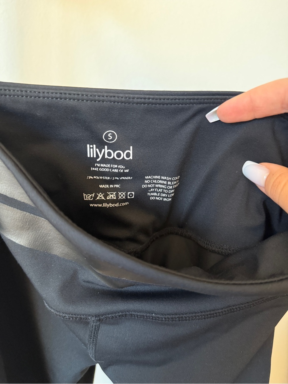Lilybod Black Leggings Size S - Picture 7 of 7